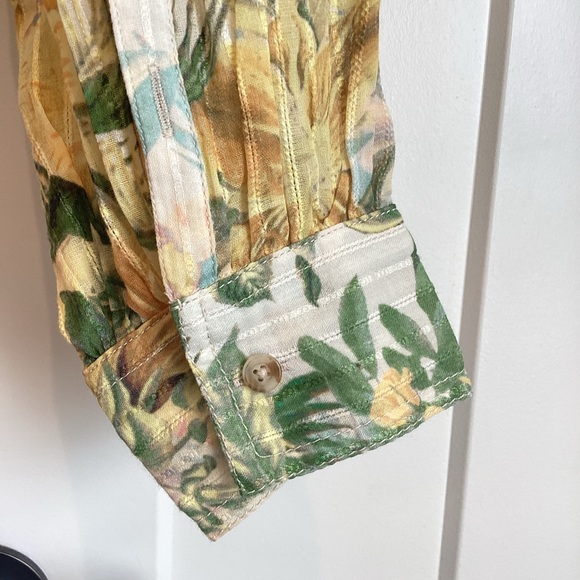 Pilcro Long-Sleeve Wrap Tunic Blouse Anthropologie - Picture 11 of 15